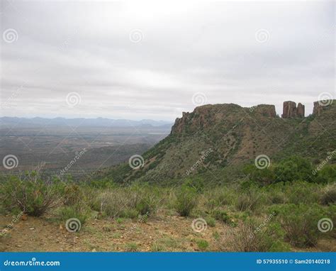 Valley of Desolation in Graaff Reinet Stock Photo - Image of african ...