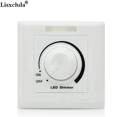 DC12V 24V 30A LED Dimmer Adjustable Switch Brightness Panel Controller