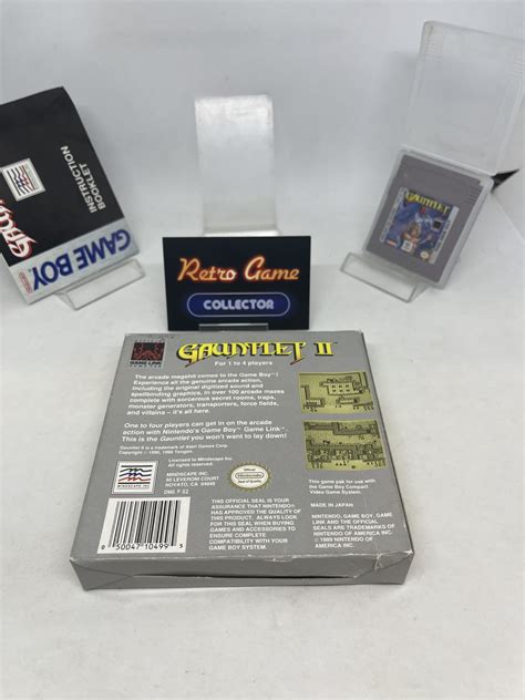 Gb Nintendo Gameboy Gauntlet Ii Cib Ntsc Retro Game Collector