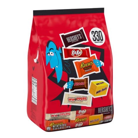 Hershey Assorted Chocolate Flavors Bite Size Halloween Candy Bulk ...