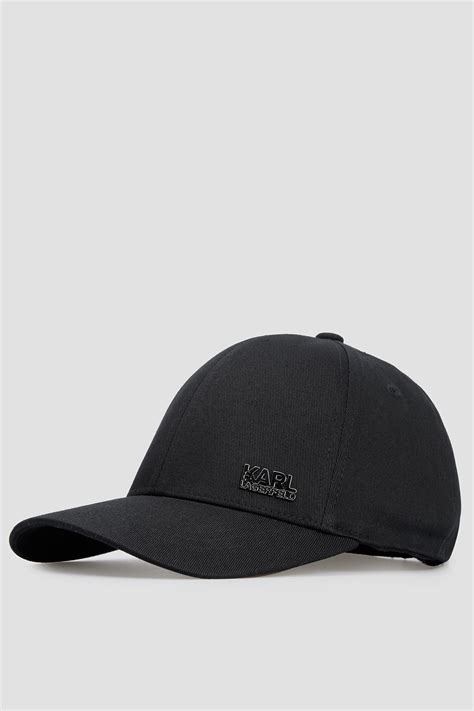 Мужская черная кепка Karl Lagerfeld 512119.805622;990 — Ultrashop