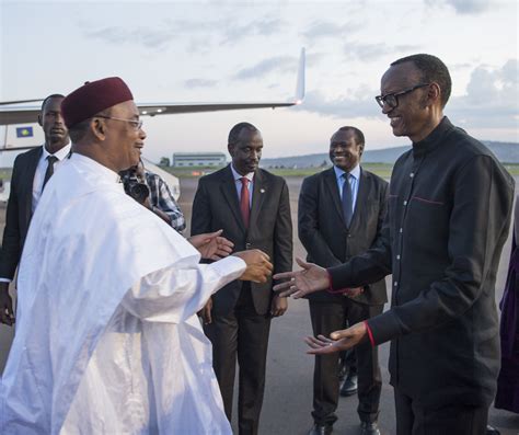 President Kagame Welcomes President Mahamadou Issoufou Of Flickr