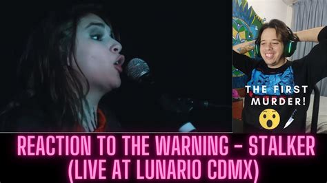 FIRST TIME REACTION ANALYSIS TO THE WARNING STALKER LIVE At