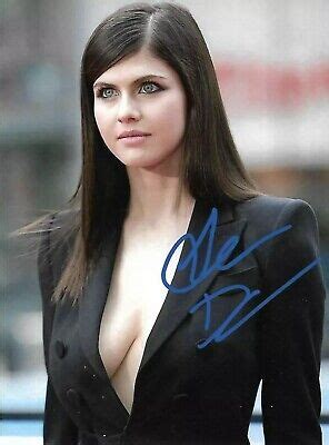 Autographed Alexandra Daddario Sexy Signed X Photo Nice Reprint