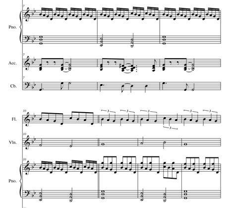 Lux Aeterna Sheet music - Clint Mansell - Flute - Violin - Accordion ...