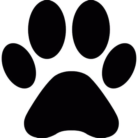 Cat Paw Print Outline - ClipArt Best