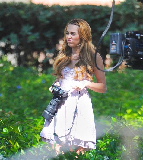 Miley So Undercover On Set Shooting Extra Scenes At Ucla Campus