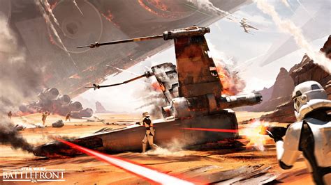 Your First Look At Star Wars Battlefront S Battle Of Jakku Xbox One