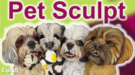 How To Sculpt Realistic Dog From Dog Pet Pictures Eps 5 Polymer