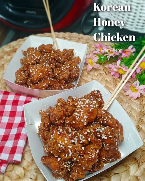 Resep Korean Honey Chicken Dari Lim Henni