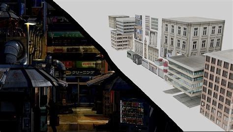 3d Model City Props And Assets Vr Ar Low Poly Cgtrader