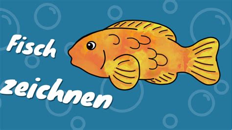 Fische Zeichnen Lernen F R Kinder