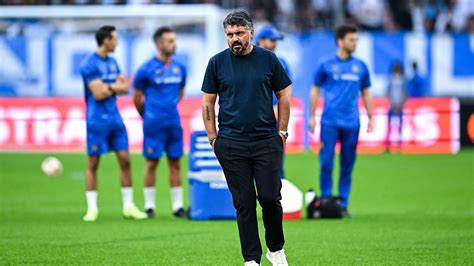 Mercato OM Recalé par lOL Gattuso lâche ses vérités Le10sport