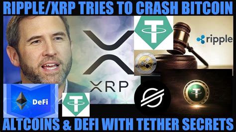 SECRET AGENDA EXPOSED RIPPLE XRP TRIES TO CRASH BITCOIN ALTCOINS