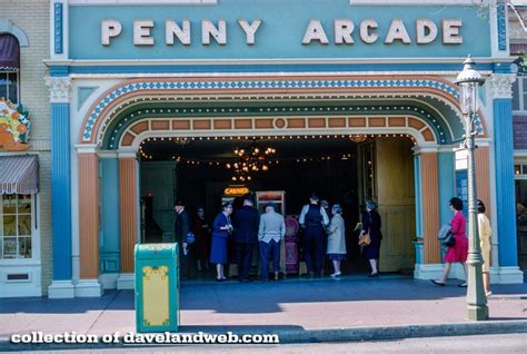 Davelandblog Main Street Usas Penny Arcade Disneyland Main Street