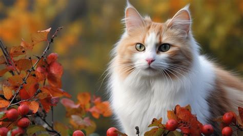 Fall Leaf Cat Wallpaper Backgrounds | JPG Free Download - Pikbest