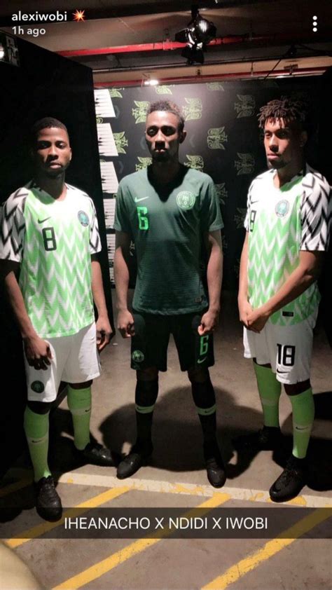 Photos New Super Eagles Jerseys Unveiled Ahead Of World Cup