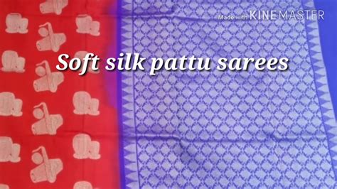 PARTY WEAR SOFT PATTU SAREES DIVYA COLLECTIONS SAREES YouTube