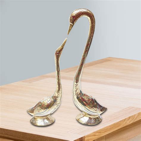 Brass Meena Duck Set Human Hands The Craft