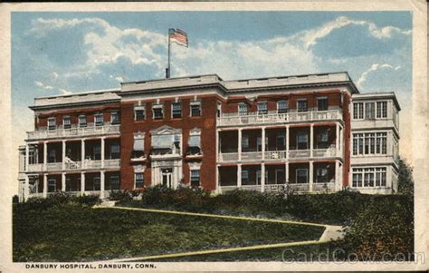 Danbury Hospital Connecticut Postcard