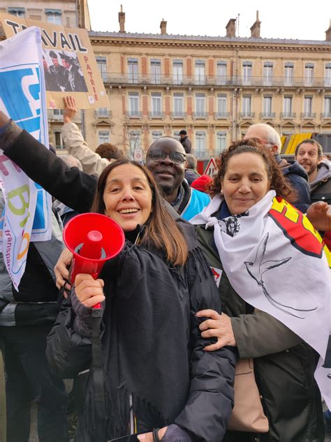 19 Janvier 2023 LUNSA Dans La Rue UNSA ITRF BI O Le Syndicat De