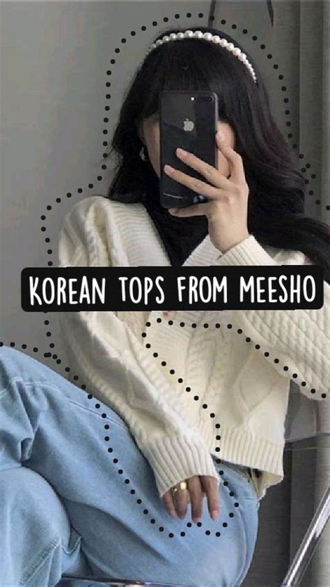 Korean tops from meesho | Quick outfits, Korean fashion, Cute casual outfits for teens