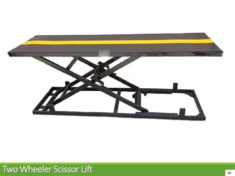 Jk System Mild Steel Two Wheeler Scissor Lift At Rs 21000 In Thane ID