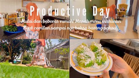 Kegiatan Harian Rumah Tangga Beres Beres Rumah Masak Menu Harian Dan