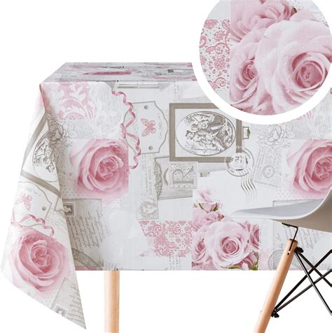 Home Direct Nappe Toile Cir E Pvc Rectangulaire X Cm Pois