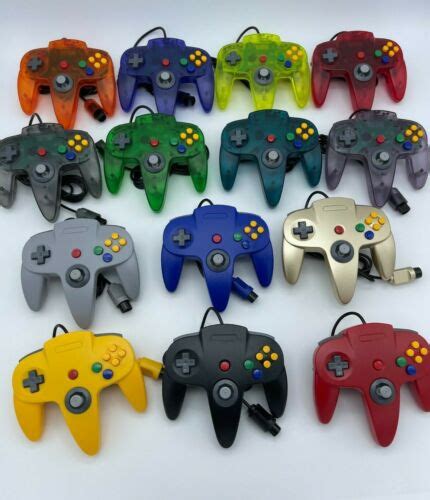 Nintendo 64 Controller Layout