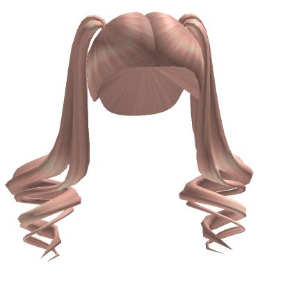 Curls To Cuteness Pigtails In Platinum Roblox Item Rolimon S