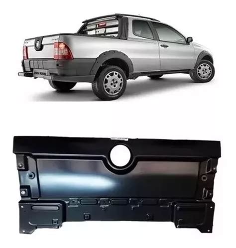 Tampa Traseira Fiat Strada Bbb 08 13 Cabine Dupla Working