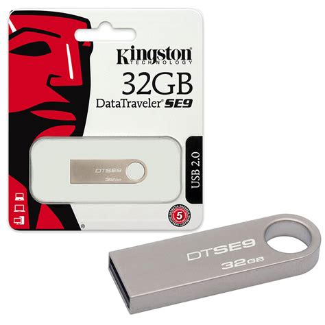 New 32gb Kingston Data Traveler Se9 Usb 20 Flash Drive Usb 2 Memory