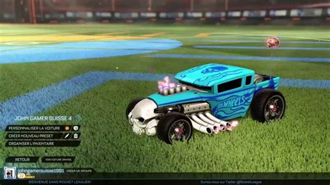 Mes Voitures Sur Rocket League Vidéo Test Youtube