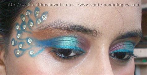 Peacock Eye Makeup Fashion Panache