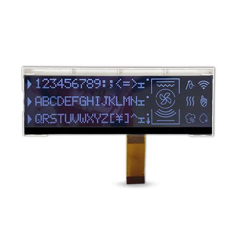 Customized X Character Segment Lcd Module Display Screen Va