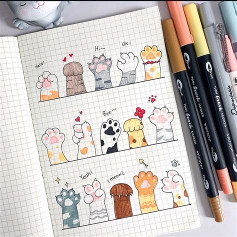 Caderno Desenhos Para Desenhar Fácil E Bonito - 200 Desenhos para Desenhar no Caderno Fácil de Fazer