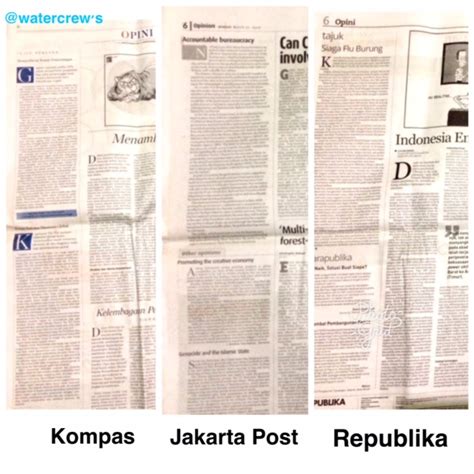 Famous Contoh Editorial Dan Surat Kabar Ideas Klik Untuk Mengisi