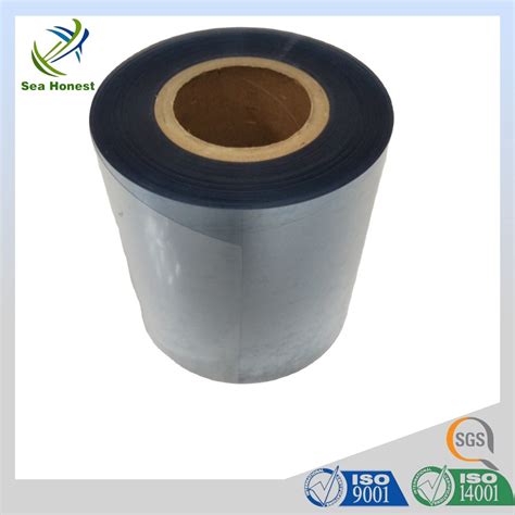 Mm Thickness Transparent Pvc Pvdc Rigid Plastic Film For