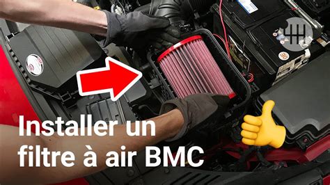 Comment installer un filtre à air sport BMC YouTube