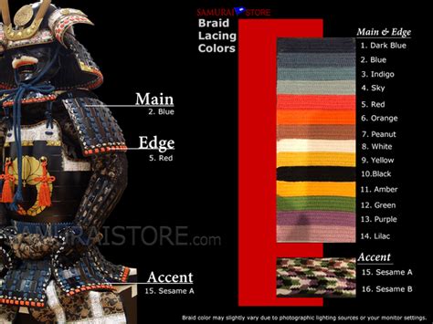 New Color Options For Armors Samurai Store