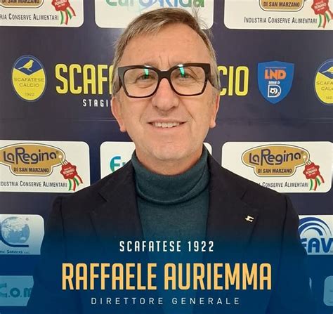 La Scafatese Ha Scelto Il Nuovo Dg Il Giornalista Raffaele Auriemma