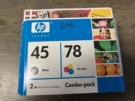 HP Inkjet Print Cartridges Combo Pack 45 Black 78 Tricolor C8788BN