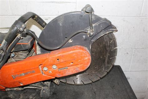 Husqvarna Gas K Concrete Saw Property Room