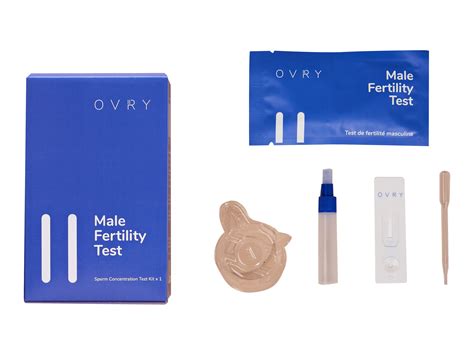 Ovry Male Fertility Test Sperm Concentration Test Kit