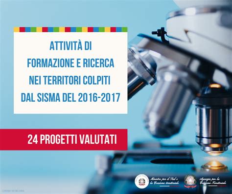 Bando Ricerca Sisma 2016 Graduatoria Dei Progetti Selezionati Per Il