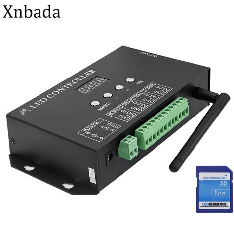 H Sa H Sb Ch Dmx Artnet To Spi Led Pixel Controller With Sd Card