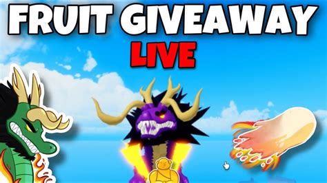 🔴blox Fruits Giving Away Perm Fruits And Gamepasses And More Update 20