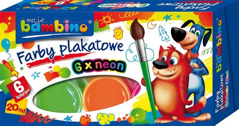 Bambino Farby Plakatowe Kolor W Neonowe Zakupy Online Z Dostaw Do