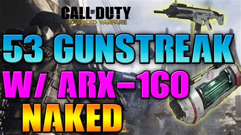 Advanced Warfare 53 Gunstreak W ARX 160 NAKED CoD AW Unique DNA